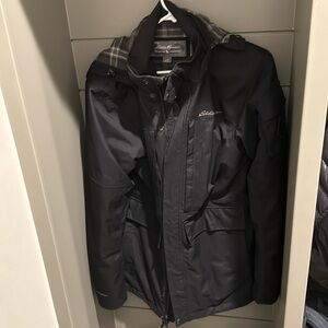 Eddie Bauer small jacket. Stylish and good shape.